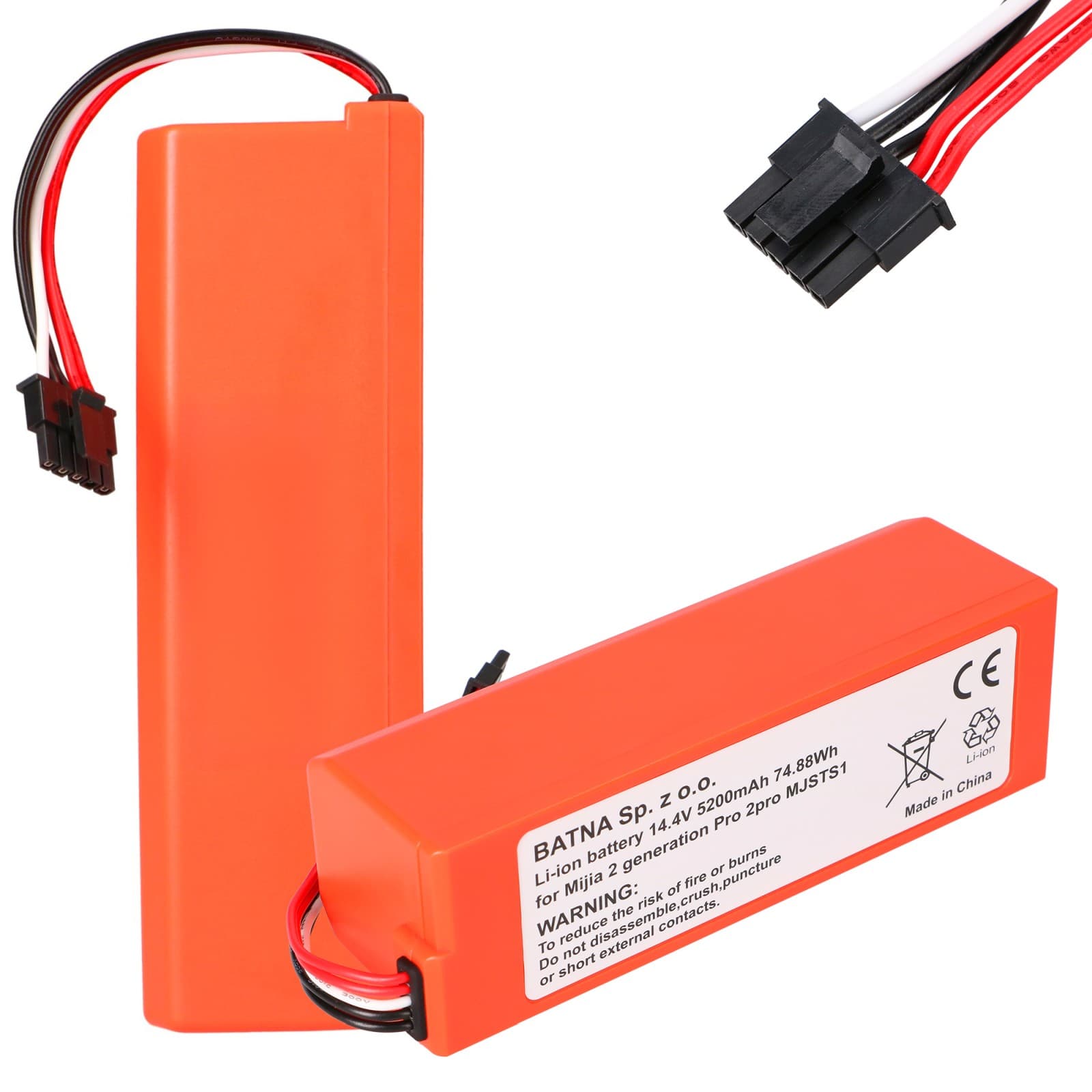 Baterie XIAOMI MOP P/MOP PRO2 PRO 2PRO MJSTS1 14.4V 2600MAH — imagine 1
