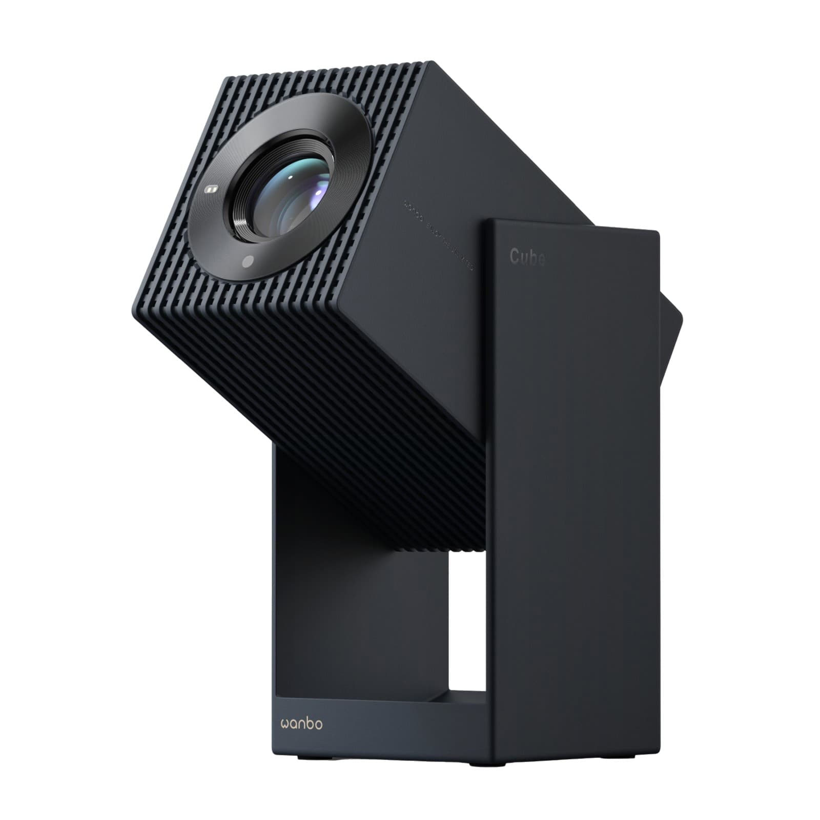 Wanbo Cube 2 Pro Blue | Proiector | 500 ANSI, Android TV 11, Gimbal — imagine 1