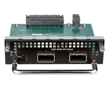 Modul de Stacking D-LINK DXS-3600-EM-STACK, 2 Ports, 120Gbps, pentru DXS-3600-32S