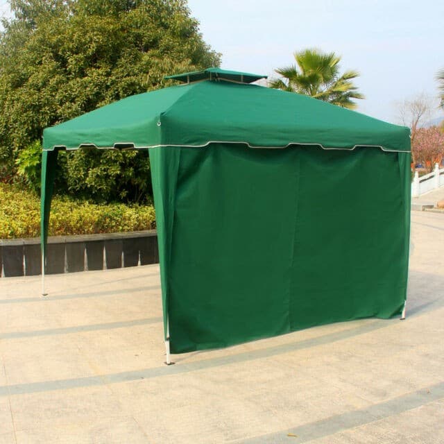 Perete Lateral Cort Evenimente Flippy 12 m Verde — imagine 2