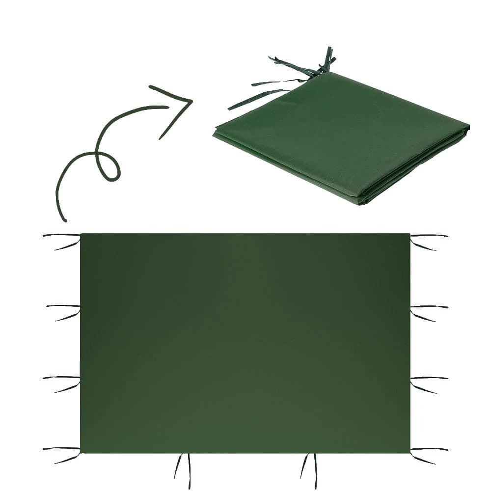 Perete Lateral Cort Evenimente Flippy 18 m Verde Poliester — imagine 4