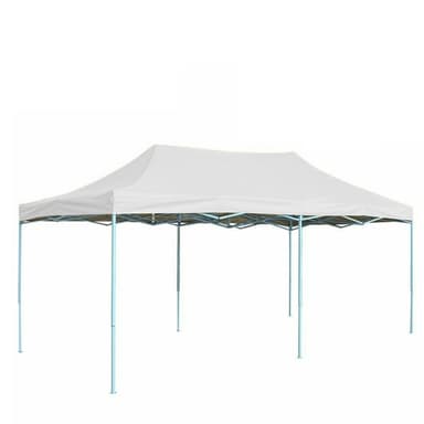 Cort Pavilion Flippy 3x6m Alb Pliabil Cadru Metal