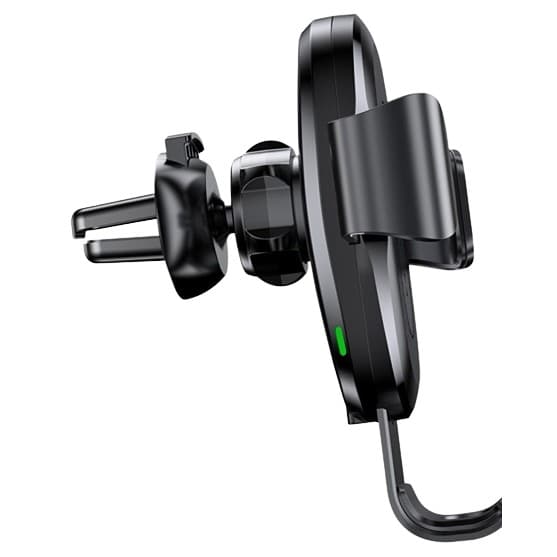 Suport auto cu incarcare wireless Fast Charge WUW W2 negru — imagine 1