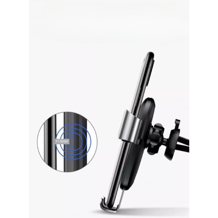 Suport auto cu incarcare wireless Fast Charge WUW W2 negru — imagine 7