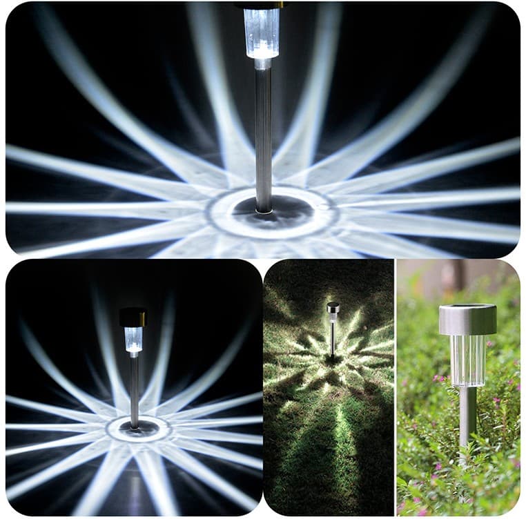 Lampa solara LED de gradina Flippy Set 12 bucati Lumina alba rece IP 44 — imagine 7