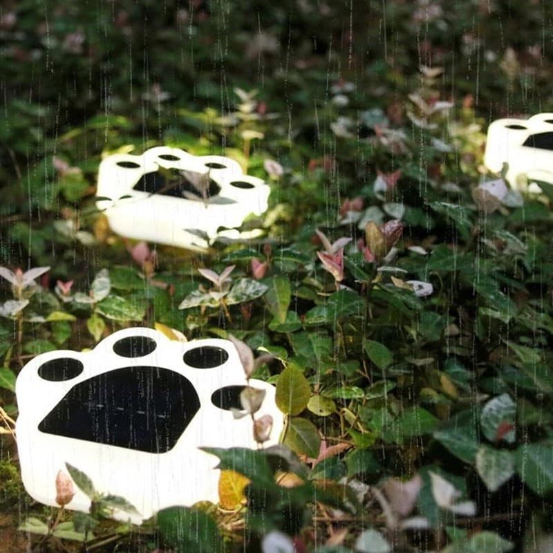 Set 4 Lampi Solare LED pentru Gradina Flippy Model Laba de Urs — imagine 7