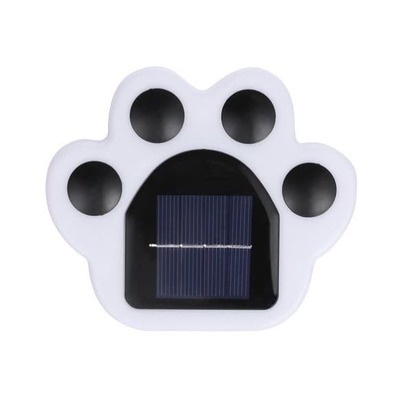 Set 4 Lampi Solare LED pentru Gradina, Model Laba de Urs, Flippy, Multicolor, Negru/Alb — imagine 4