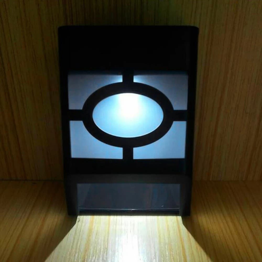 Set Lampi Solare LED pentru Gradina, Flippy, Model Geometric, Alb Rece — imagine 5