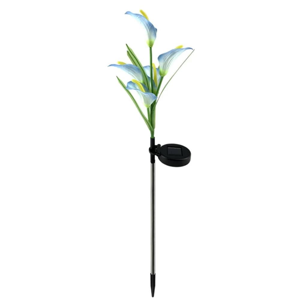 Lumina solara LED tip Crin cu 5 flori, Flippy — imagine 2