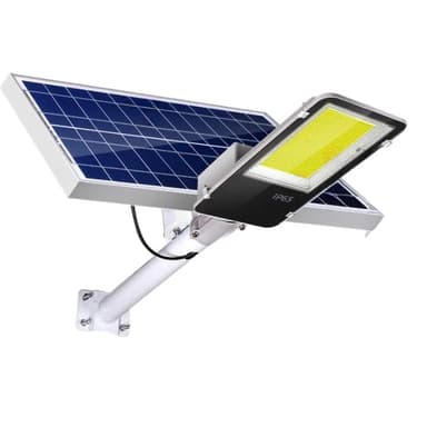 Proiector LED Solar pentru Stalpi, Casa sau Perete, 50W, Panou Solar, IP65