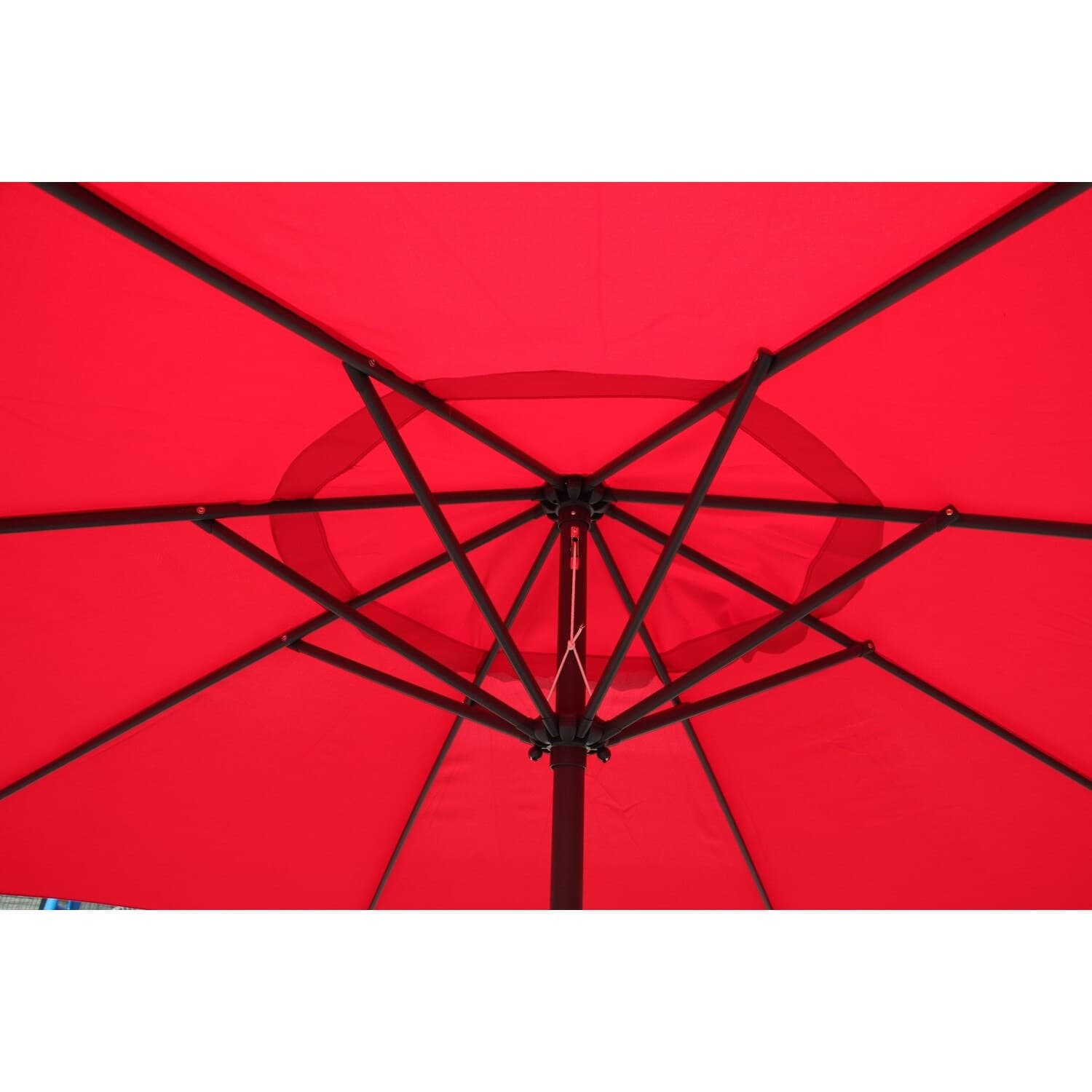 Umbrela rotunda de soare Flippy diametru 2.70 m rosu — imagine 5