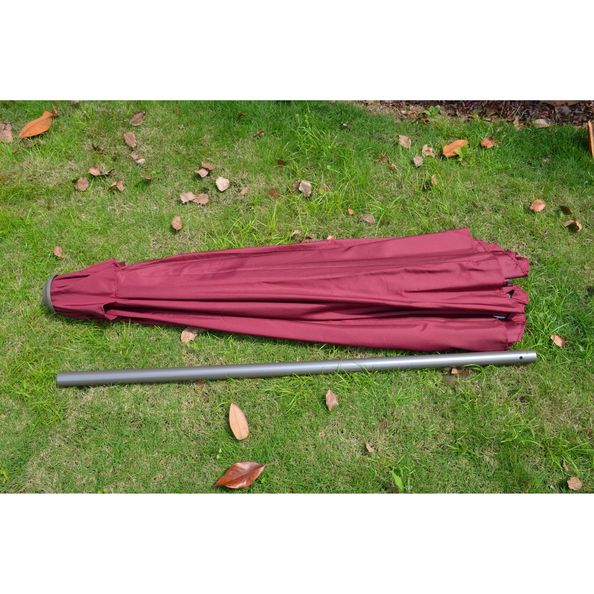 Umbrela rotunda de soare Flippy diametru 2.70 m rosu — imagine 6