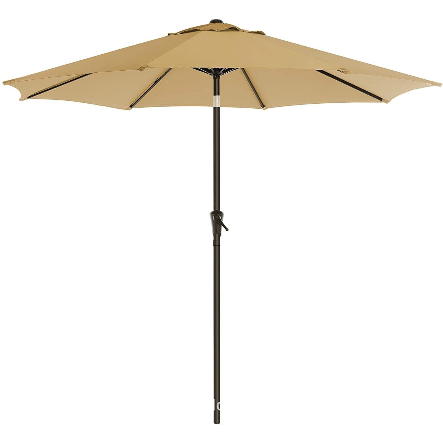 Umbrela rotunda de soare Flippy, diametru 2.70 m, crem — imagine 1