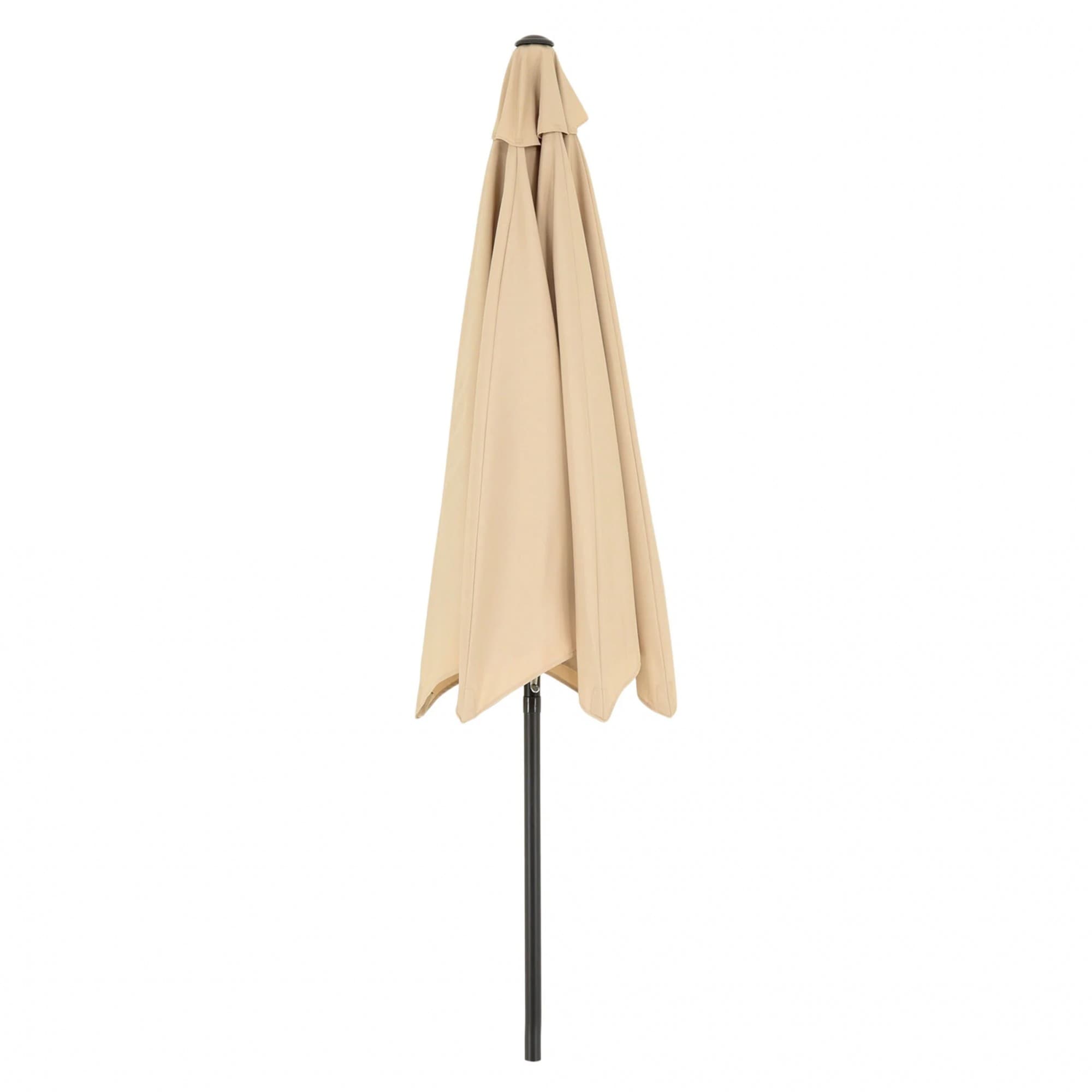 Umbrela rotunda de soare Flippy, diametru 2.70 m, crem — imagine 6