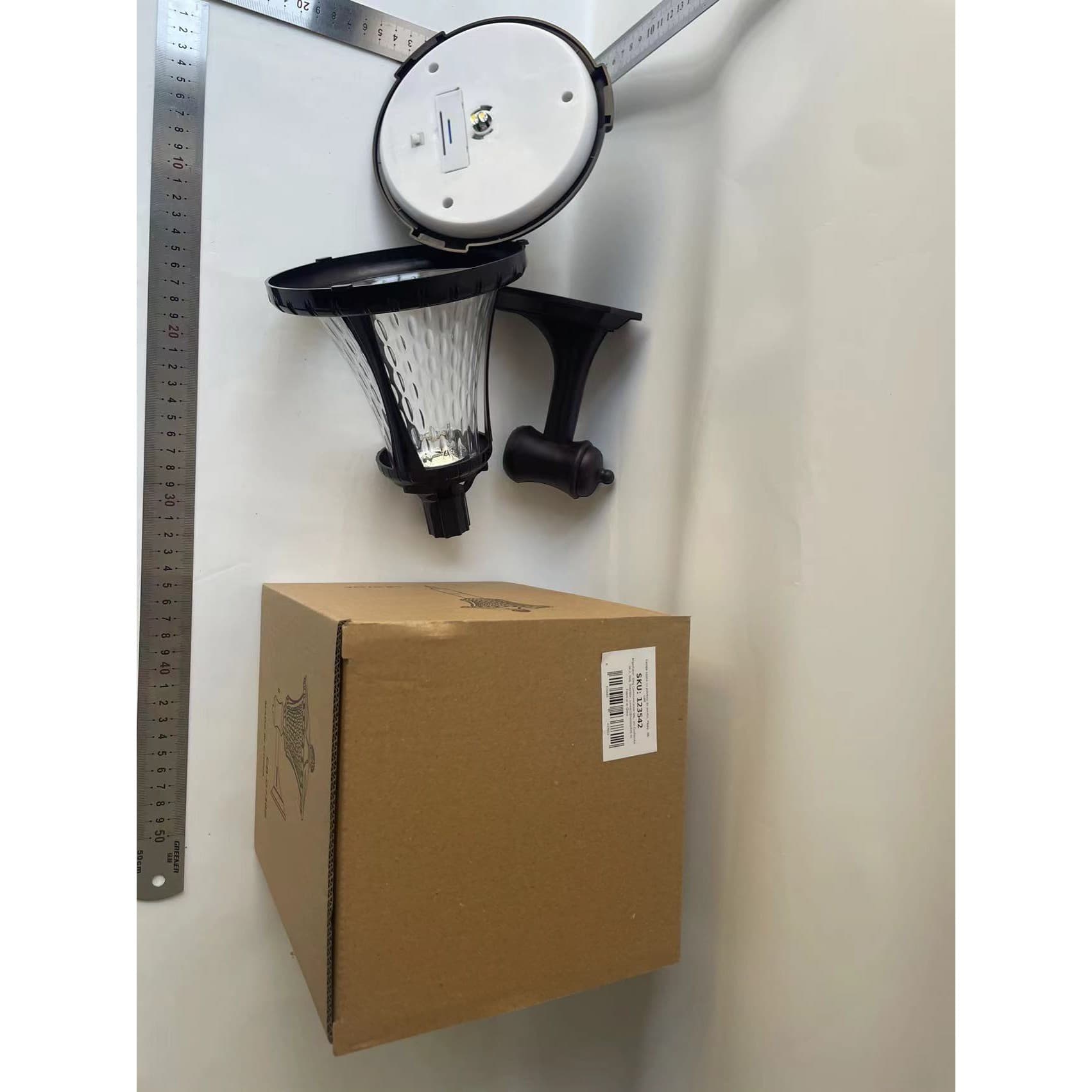 Lampa solara cu prindere de perete Flippy Alb cald — imagine 3