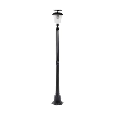 Lampa solara de tip stalp Flippy, Alb Cald