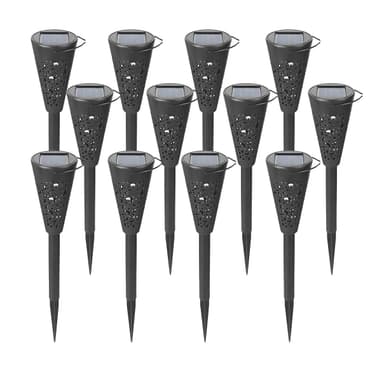 Set lampi solare LED gradina Flippy tip torta