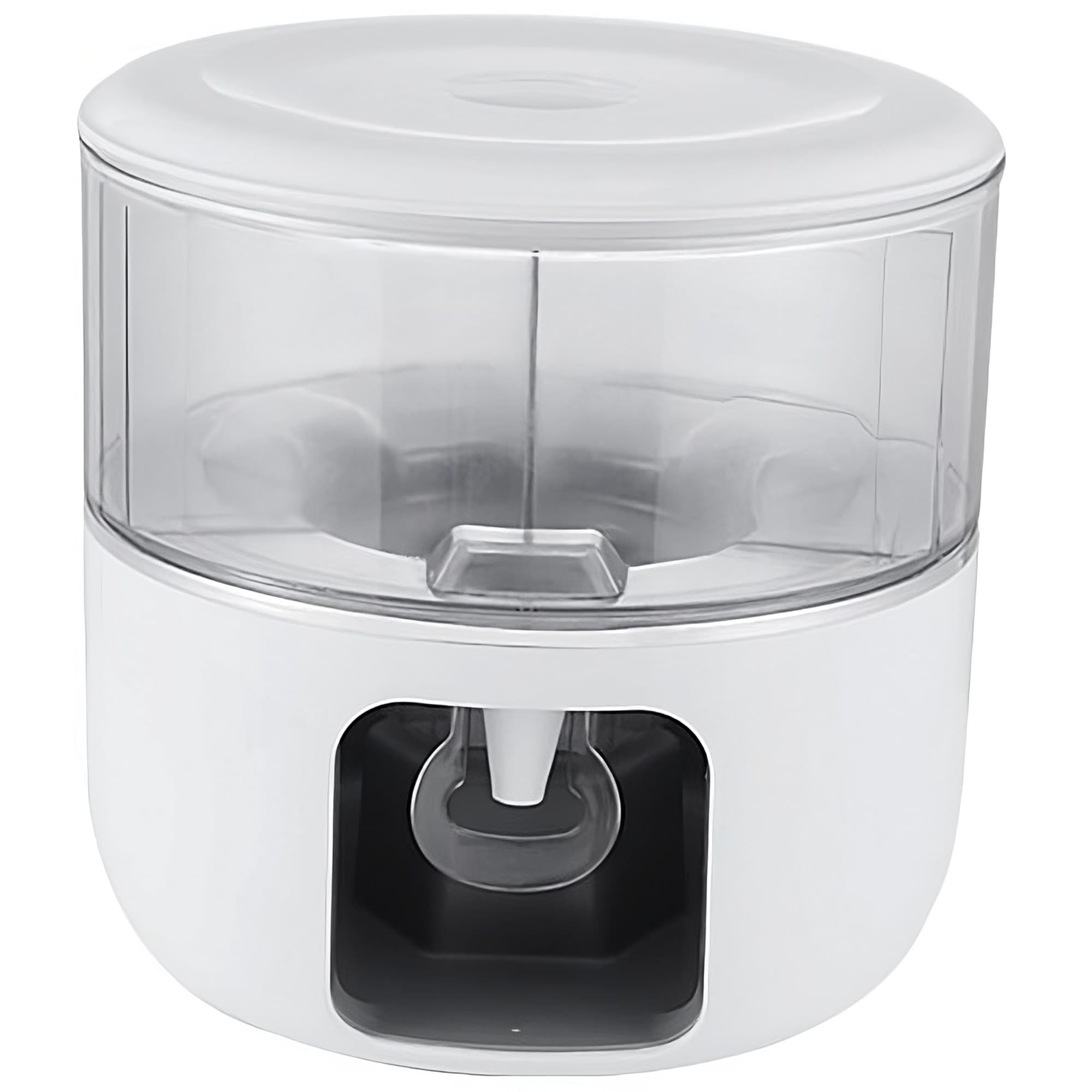 Dozator de apa, 3 compartimente rotative, capacitate 3l, Flippy, alb — imagine 1