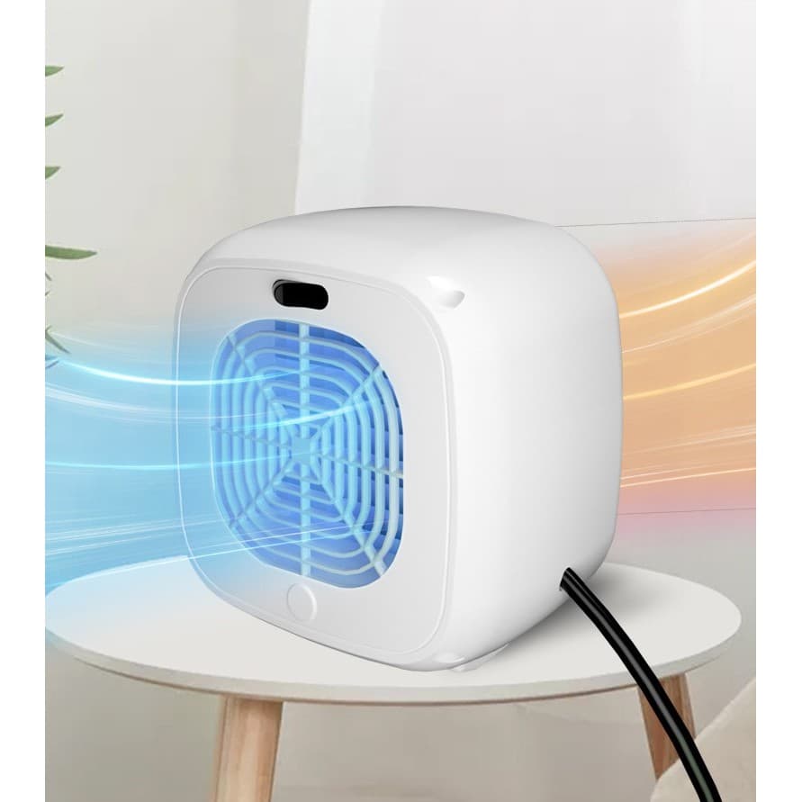 Radiator electric portabil mini Flippy 800 W 2 trepte Alb — imagine 4