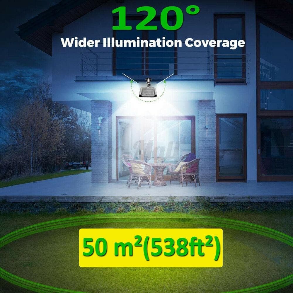 Lampa solara de exterior LED Flippy, 3072 Lumeni, Senzor de miscare, IP65 — imagine 3