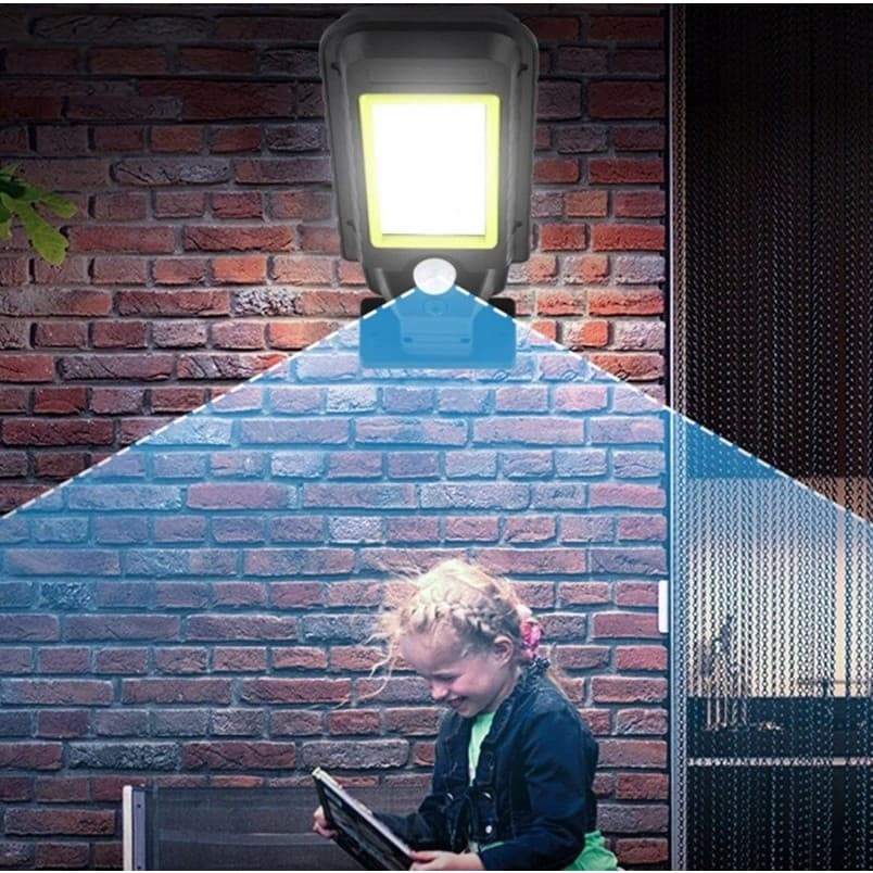 Lampa solara de exterior LED Flippy, 3072 Lumeni, Senzor de miscare, IP65 — imagine 5
