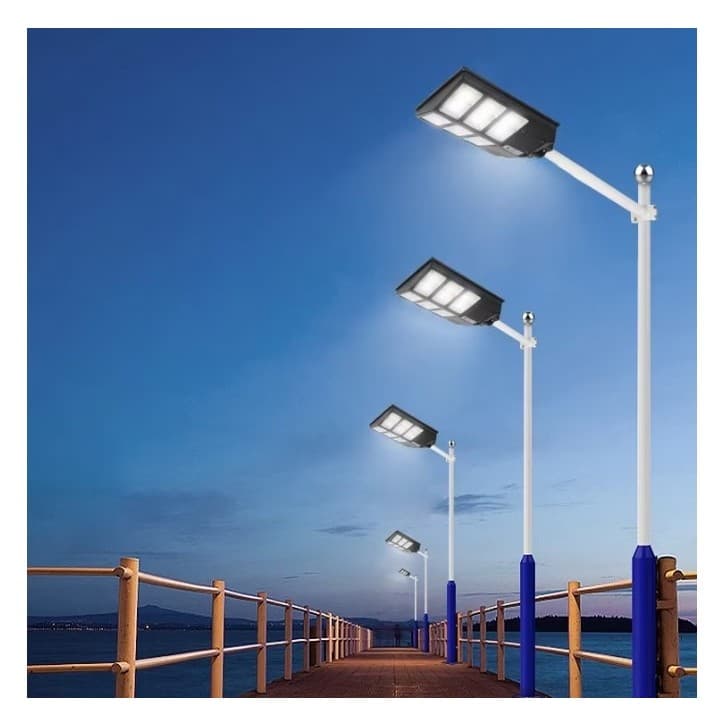 Lampa solara stradala, Flippy, cu senzor de miscare, 480 LED, 300W, IP65 — imagine 4