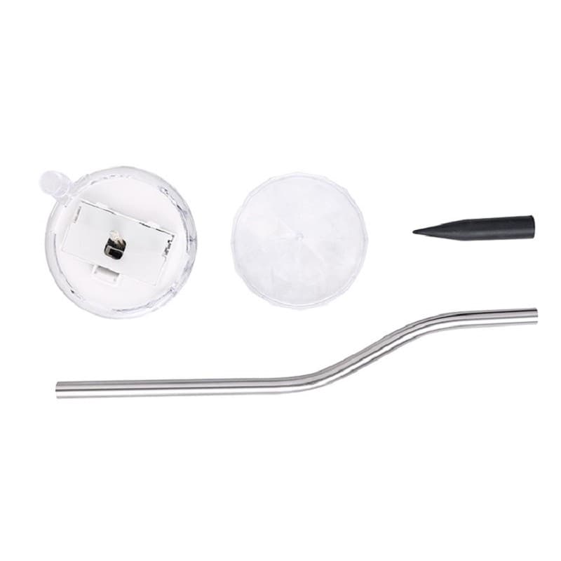 Lampa solara LED pentru Gradina, Flippy, Set 4 Bucati Tip Diamant — imagine 6