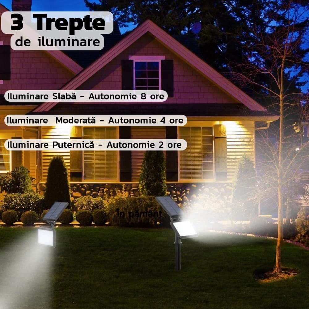 Lampa solara pentru gradina/terasa Flippy — imagine 3