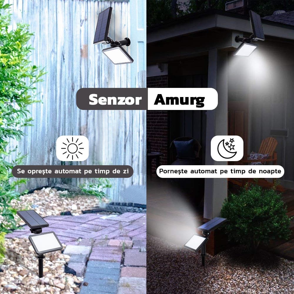 Lampa solara pentru gradina/terasa Flippy — imagine 5