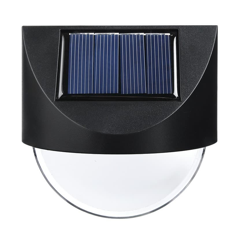Lampa Solara LED pentru Gradina, Flippy, Set 4 Bucati Negru IP65 — imagine 2