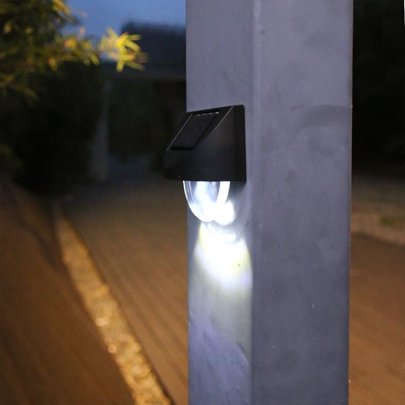Lampa Solara LED pentru Gradina, Flippy, Set 4 Bucati Negru IP65 — imagine 5