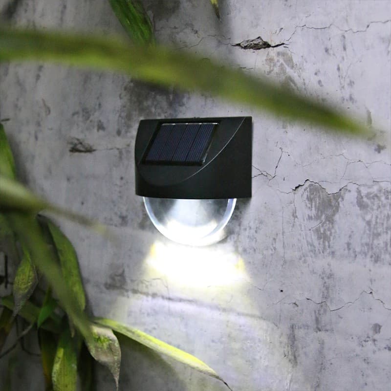 Lampa Solara LED pentru Gradina, Flippy, Set 4 Bucati Negru IP65 — imagine 6