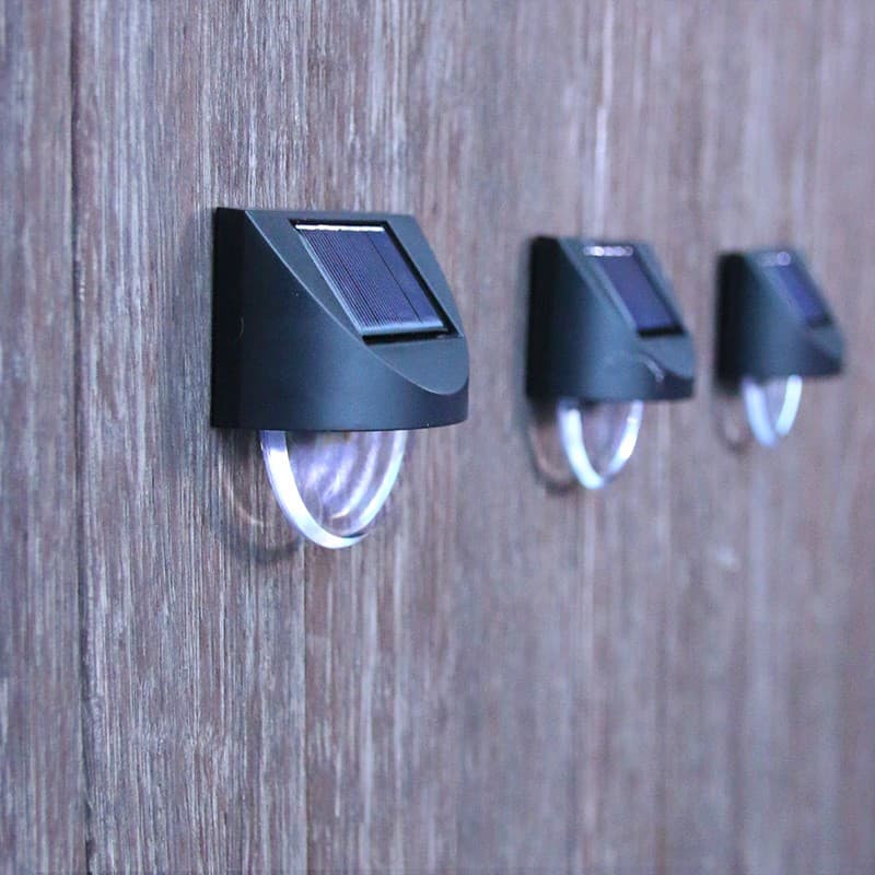 Lampa Solara LED pentru Gradina, Flippy, Set 4 Bucati Negru IP65 — imagine 7