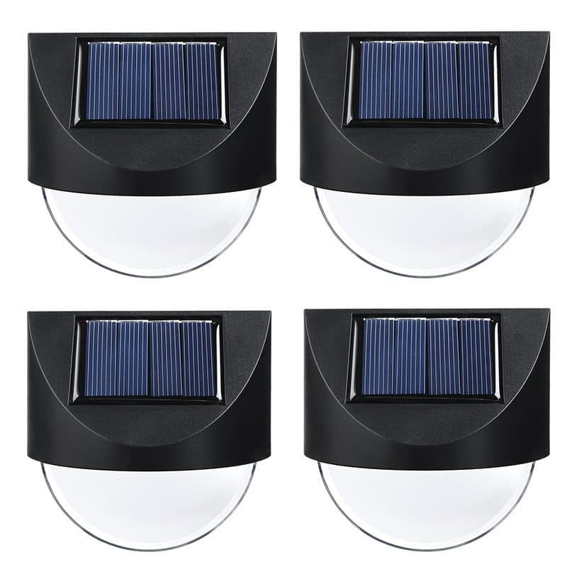 Lampa solara LED pentru gradina, set 4 bucati, Flippy — imagine 1