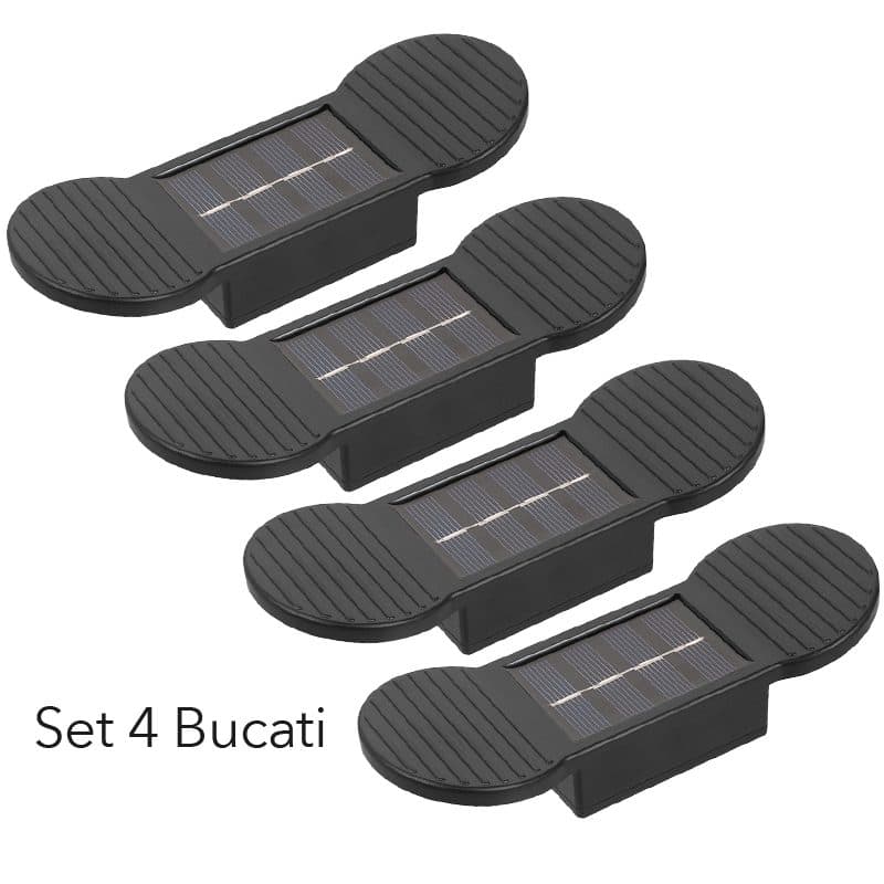 Aplica solara LED Flippy Set 4 Bucati pentru perete scari — imagine 3