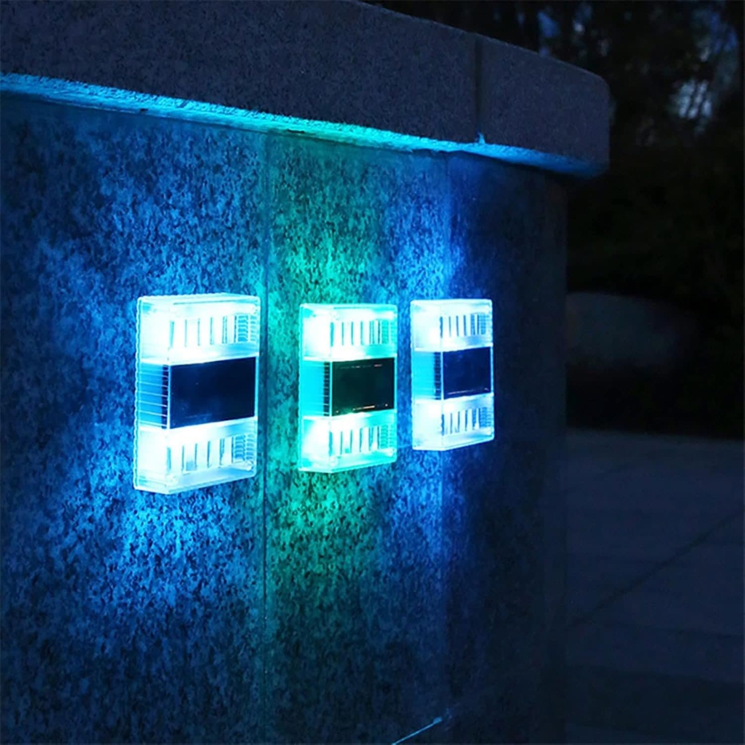 Aplica solara LED pentru gradina, Flippy, Set 4 bucati, IP65, Alb cald — imagine 2