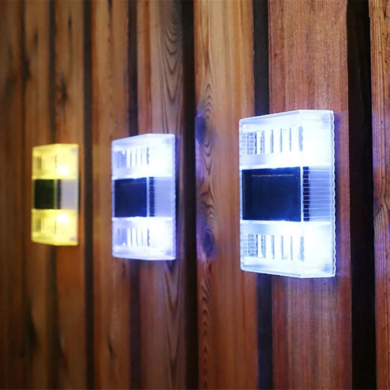 Aplica solara LED pentru gradina, Flippy, Set 4 bucati, IP65, Alb cald — imagine 3