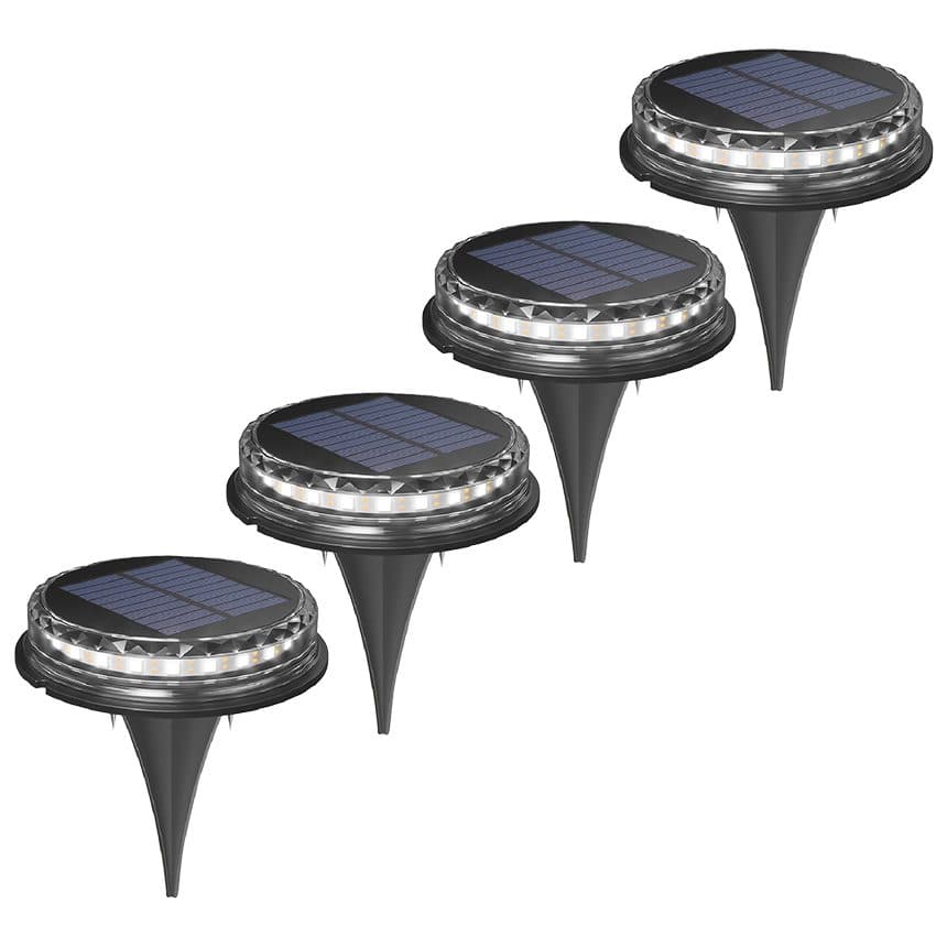 Lampa solara LED Set 4 Bucati Flippy Spot Gradina — imagine 2