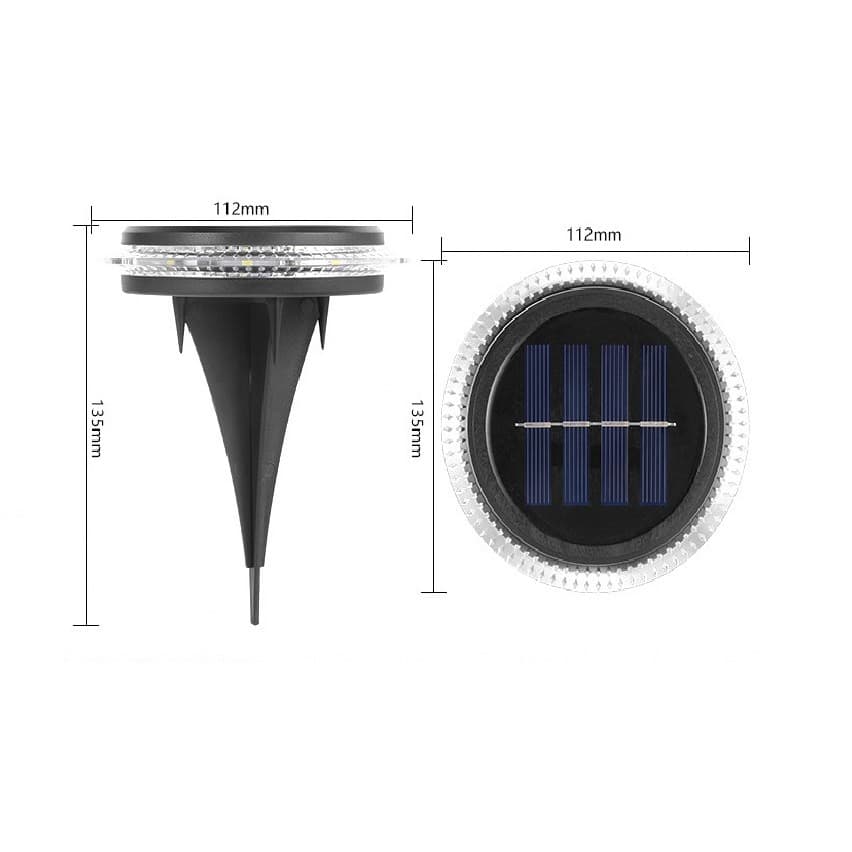 Lampa solara LED Set 4 Bucati Flippy Spot Gradina — imagine 5