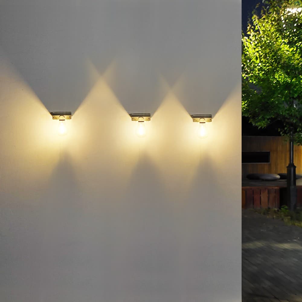 Lampa solara pentru exterior, tip bec, Flippy — imagine 3