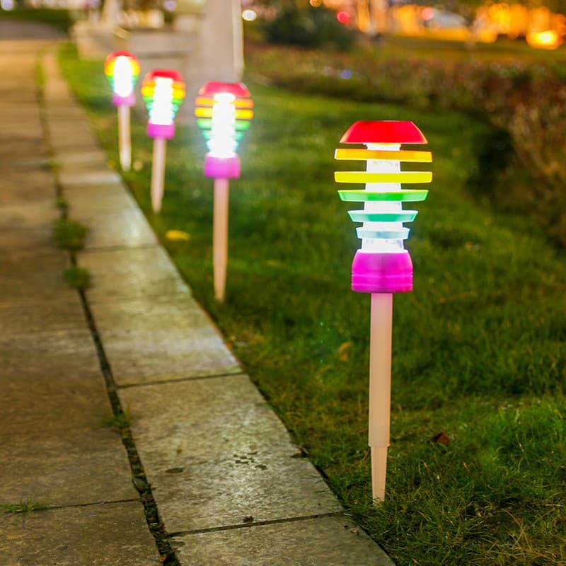 Lampa solara LED pentru gradina, Flippy, design modern, 45 cm — imagine 1