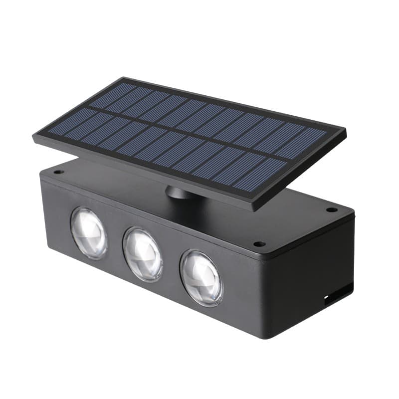Lampa solara LED bidirectionala Flippy pentru perete, scari si gradina — imagine 2