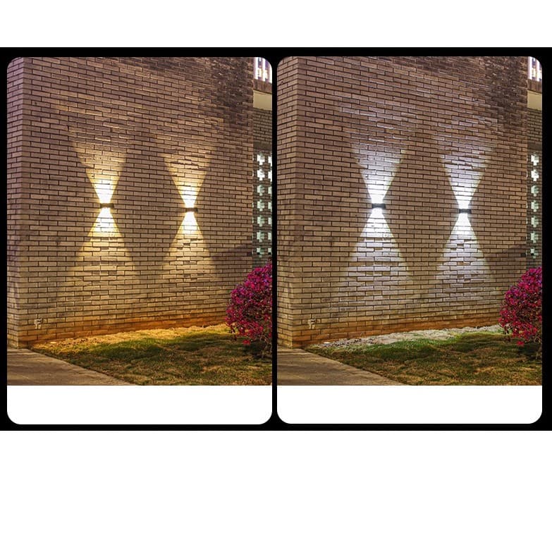 Lampa solara LED bidirectionala Flippy pentru perete, scari si gradina — imagine 6