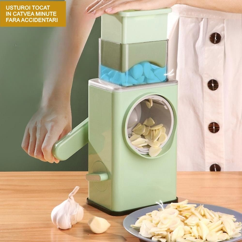 Feliator manual pentru legume Flippy 3 lame otel inxodabil — imagine 6