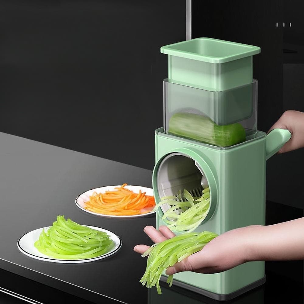 Feliator manual pentru legume Flippy 3 lame otel inxodabil — imagine 10