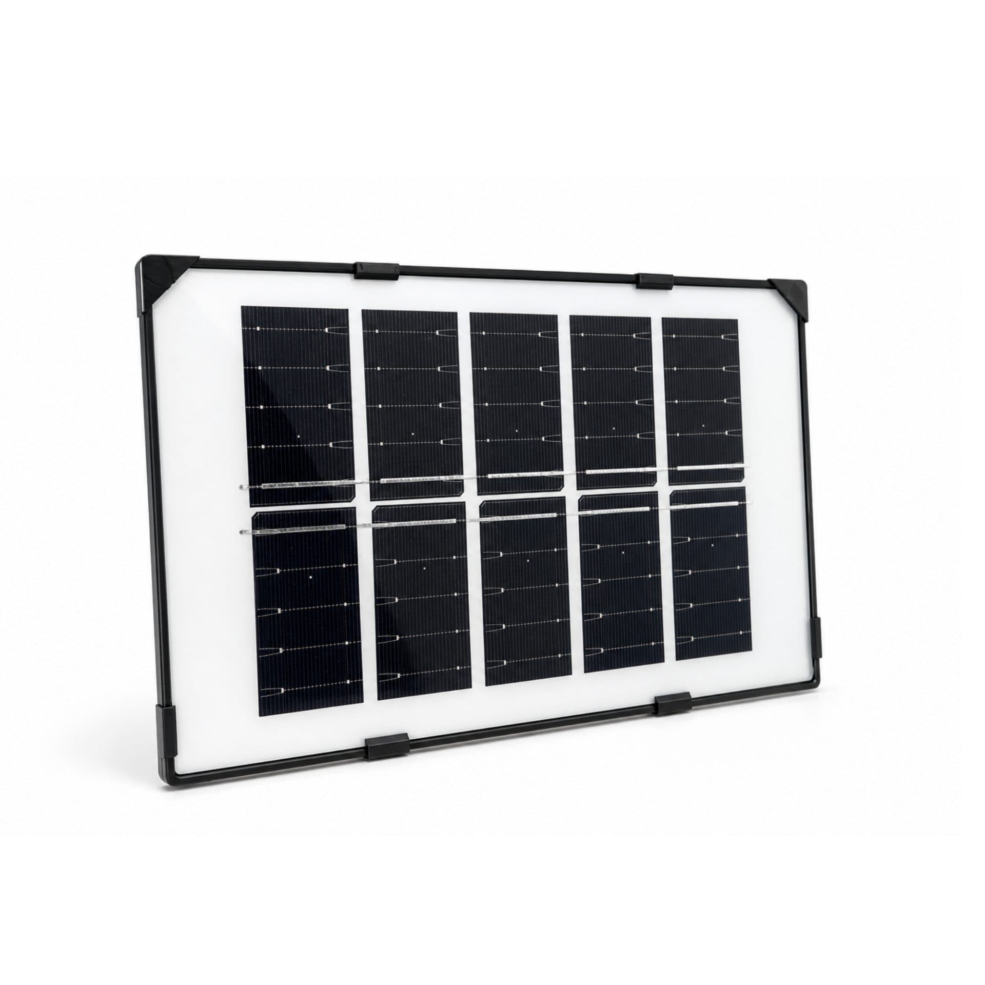 Proiector LED Solar cu Panou, Flippy, 30W, IP67, Alb — imagine 6