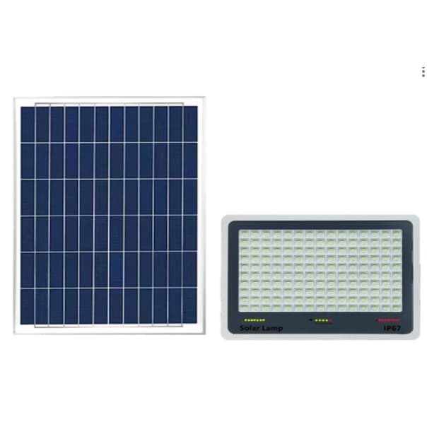 Proiector LED Solar cu Panou, Flippy, Senzor de lumina, IP67 — imagine 1