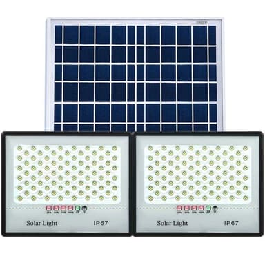 Set proiectoare LED solare Flippy cu senzor de miscare