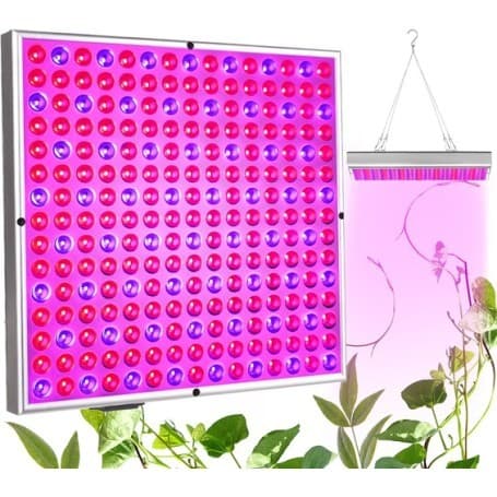 Lampa LED Flippy 45W pentru cresterea plantelor in interior, 225 de leduri, multicolor — imagine 9