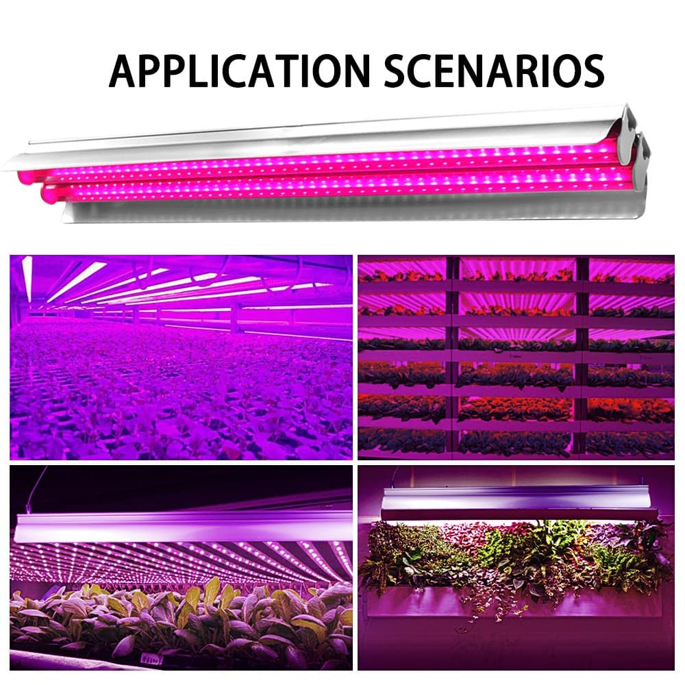 Lampa dubla pentru cresterea plantelor Flippy, 50 cm, LED — imagine 5